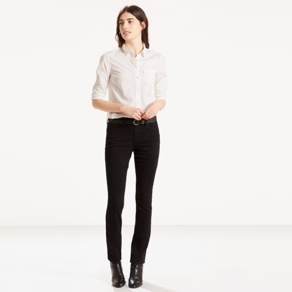 Levi’s Mid Rise Skinny Jeans black 12M